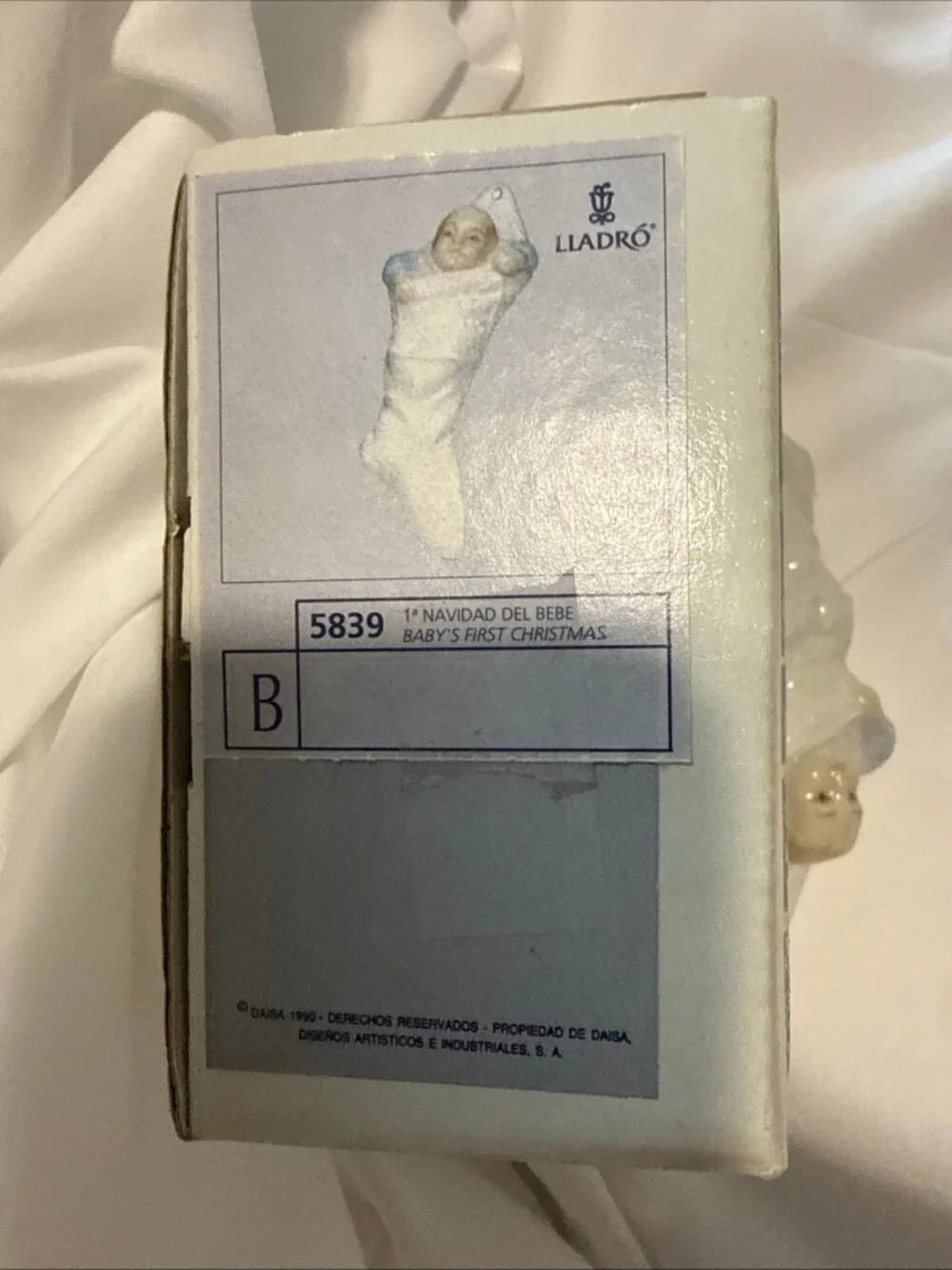 Lladro baby stocking